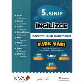 Koray Varol Yayınları 5. Sınıf İngilizce Kazanım Takip Denemeleri Fark Var - 1