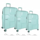 Bagacar Bubble Sert Silikon Kırılmaz Büyük Boy Toz Mavi - 2