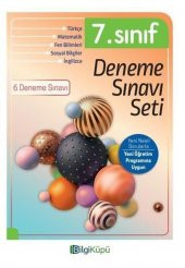 Bilgi Küpü 7.Sınıf Deneme Sınavı Seti - 1