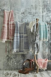 Ecocotton Organik Pamuk Peştamal Pareo Karla Siyah - 2