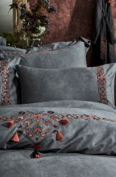 Ecocotton Organik Pamuk King Size 220x240 Nevresim Takımı - Toga - 2