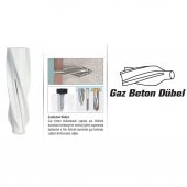 SGS GAZ BETON DÜBEL 10 MM ( 100 ADET ) TBE134 - 2
