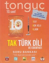 Tonguç Akademi 10. Sınıf TAK Türk Dili ve Edebiyatı Soru Bankası - 1