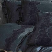 Ecocotton Organik Pamuk King Size 220x240 Nevresim Takımı - Alisa Lacivert - 6