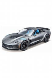 Maisto 2017 Corvette Grand Sport Gri 1:24 Model Araba - 1