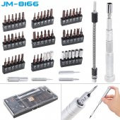 Jakemy JM-8166 Bit Set 61 Parça Taşınabilir Mıknatıslı Hassas Tornavida Seti - 4