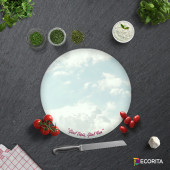 DECORITA Cam Kesme Tahtası- Güzel Düşün Güzel Yaşa - 4