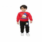 Erkek Cocuk Kırmızı Eşofman Takımı - 1
