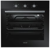 Oscar (Simfer) Siyah Cam Üçlü Ankastre Set - (8032 / 3601 / 5658) - 2