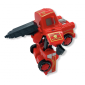 Robot olan Matel Cars Araba - 5