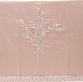 Ecocotton Organik Pamuk Çift Kişilik Nevresim Takımı Ekin-Pudra - 2