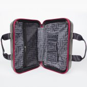 Bagacar Holm Kırılmaz Makyaj Çantası El Valizi ve Çantası Kahve - 4