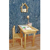 Wooding Education Ahşap Çocuk Masa Sandalye Takımı - 1