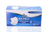 BKMED 3 Katlı Burun Telli Tam Ultrasonik Cerrahi Maske 50 Adet - 1