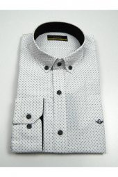 CLASİC ERKEK GÖMLEK SİLM FİTT UZUN KOL ST00582 - 1