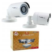 Powermaster PM-TBDOT/PF 2 mp 4IN1 Plastik Kasa Bullet Kamera - 1