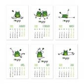 Yoga Kurbağa İngilizce Masa Takvimi - 2