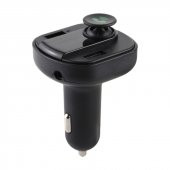 Magicvoice V-025 Led Ekran Usb+TF Desteği 2.1A Bluetooth Destekli FM Transmitter - 1