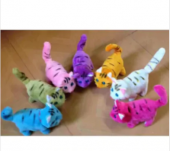Oyuncak Pilli Sesli Yürüyen Kedi 18 CM - Aynı Gün Ücretsiz Kargo - 3