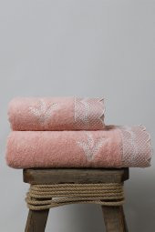 Ecocotton Organik Pamuk Havlu - Ekin Pudra 50x90 - 2