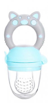 Agubugu Baby - Figürlü Meyve Emziği - Açık Mavi - 1