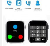 AirWatch Akıllı Saat Suya Dayanıklı Ateş Ve Nabız Ölçer Çok Fonksiyonlu Ios Ve Android Uyumlu AirWat - 4