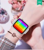 AirWatch Akıllı Saat Suya Dayanıklı Ateş Ve Nabız Ölçer Çok Fonksiyonlu Ios Ve Android Uyumlu AirWat - 7