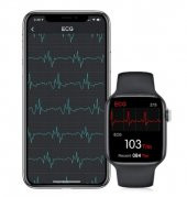 AirWatch Akıllı Saat Suya Dayanıklı Ateş Ve Nabız Ölçer Çok Fonksiyonlu Ios Ve Android Uyumlu AirWat - 8