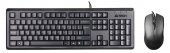 A4 TECH KR-9276 KBL Q KLAVYE-USB MOUSE SET,SİYAH - 1