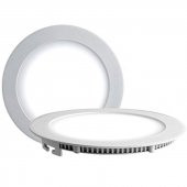 Elektromer 240/50HZ 9 watt 4" Beyaz 145-130mm Yuvarlak Led Spot Panel - 1