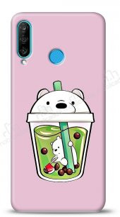 Huawei P30 Lite Bubble Matcha Kılıf - 1