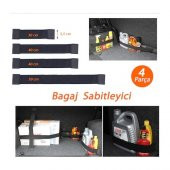 Hamaha Ksoto Ksoto Araç Içi Bagaj Eşya Düzenleyici Sabitleyici Cırt Bant 4 Boy - 1