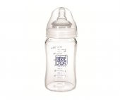 Bebedor Isıya Dirençli Geniş Ağızlı Cam Biberon ( 180 ml.) - 1