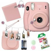 Fujifilm İnstax Mini 11 Fotoğraf Makinesi Set Pembe - 1