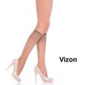 12 Adet Penti Fit 15 Pantolon Çorabı Dizaltı Çorap 15 Den Parlak - 3