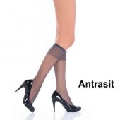 12 Adet Penti Fit 15 Pantolon Çorabı Dizaltı Çorap 15 Den Parlak - 4