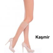 12 Adet Penti Fit 15 Pantolon Çorabı Dizaltı Çorap 15 Den Parlak - 8