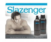Slazenger Active Sport Mavi 125 Ml Erkek Parfüm + 150 Ml Deodorant Set - 1