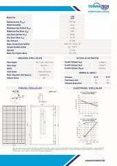 Tommatech 330 Watt Güneş Paneli 60PM - 5