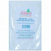 LokmanAVM Beyaz Kil Öğütülmüş Doğal Saf Naturel 100 Gr Paket - 5
