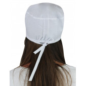 Dr Mia Unisex Beyaz Hemşire Bonesi Aşçı Bone Cerrahi-Ameliyathane Bonesi - 2