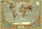Anatolian Puzzle 2000 Parça Dünya Haritası - 1