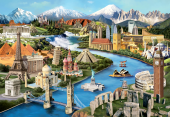 Anatolian Puzzle 2000 Parça Simge Yerler - 1