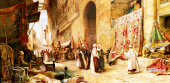 Anatolian Puzzle 1500 Parça Kahirede Halı Pazarı - 1