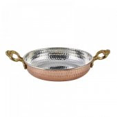 KARACA ANTİK BAKIR SAHAN 18 CM - 1