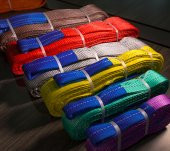 POLYESTER BEZ ÇEKİ HALATI  4 METRE 8 TON - 1