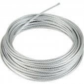 GALVANİZ ÇELİK HALAT 2 MM - 12 MM  8 MM (6X12) GALV. 20 METRE - 2