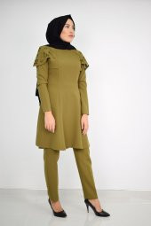 Erb Pelerinli Takım Elbise Mc0034 Haki - 1