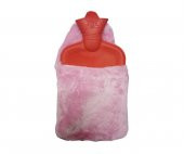 Elite Pamuk Kılıflı Sıcak Su Torbası 1.75 Lt - Açık Pembe Kılıf - 1