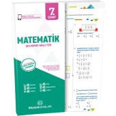 Puan Yayınları 7. Sınıf Matematik Çek Kopart Akıllı Test - 1